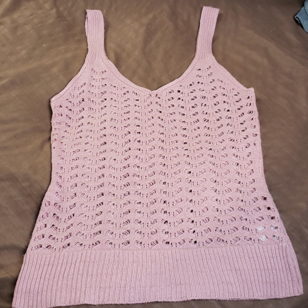 Knit tank top